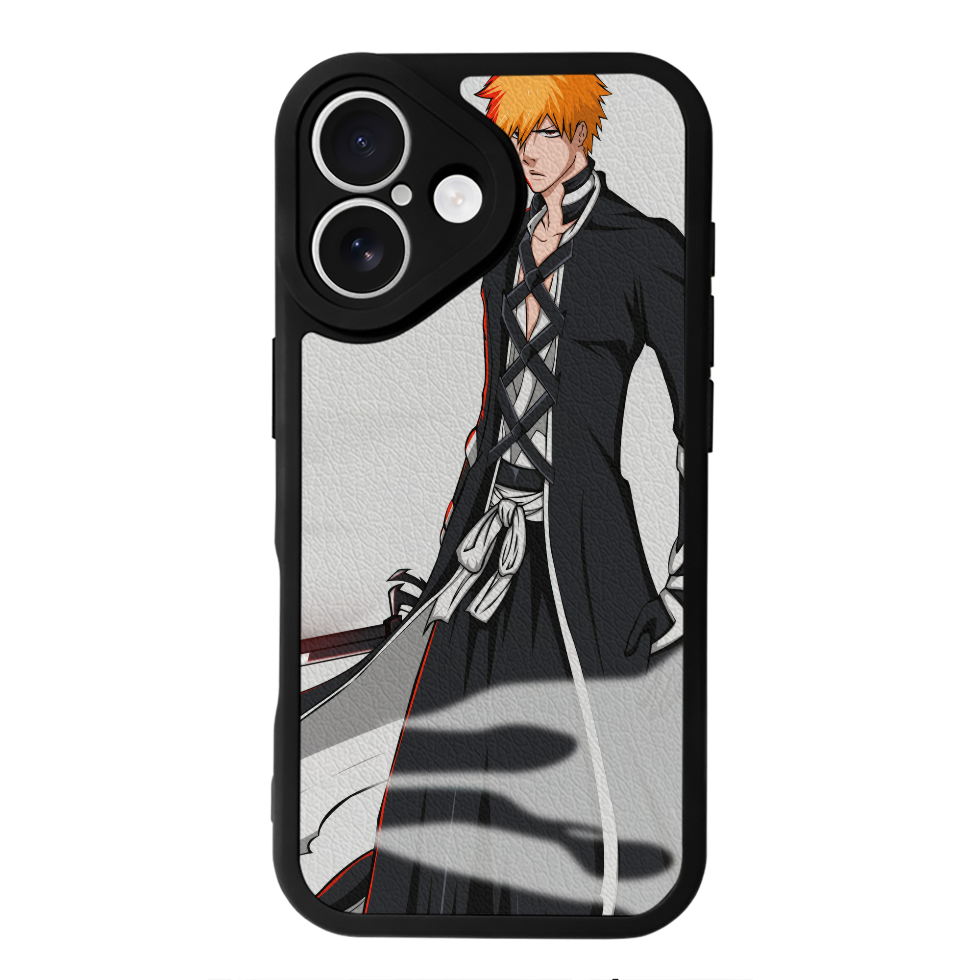 （画像用） ブリーチ BLEACH 【iPhone 16シリーズ対応】シリコンスマホケース（レザー調） 材質：シリコン
